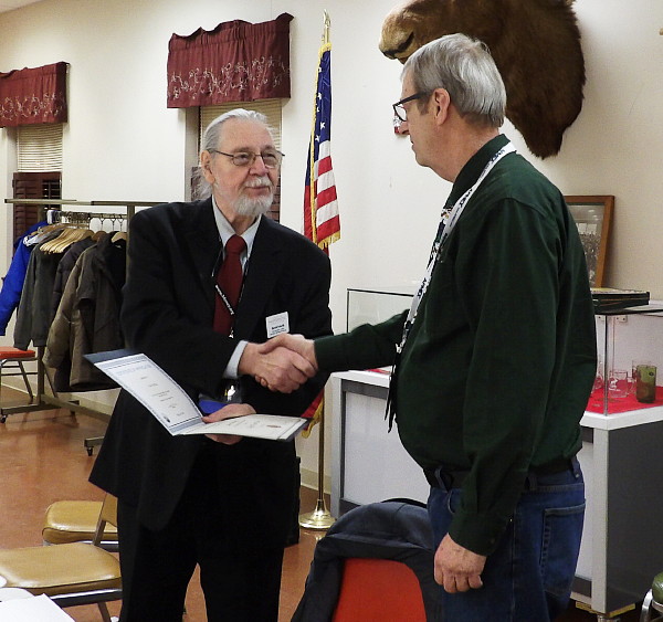 Elgin Coin Club past president.